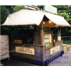 景區(qū)售賣亭，公園木制小賣部，商業(yè)街售賣車